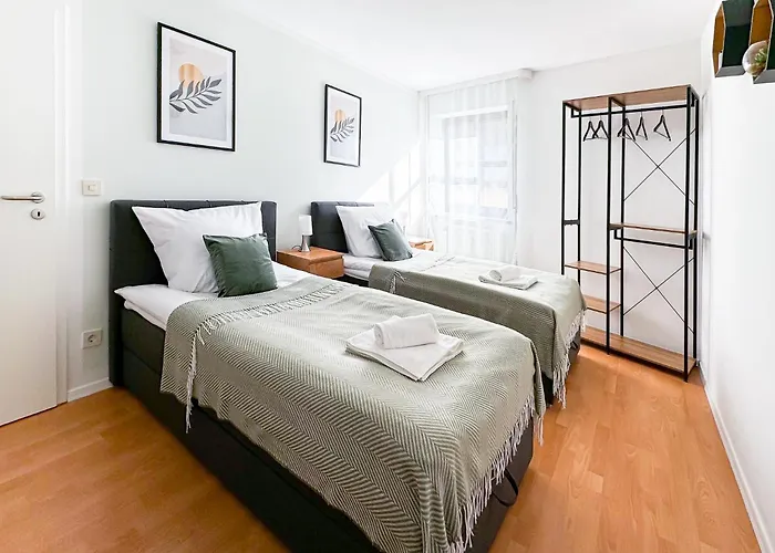 Appartement Moderne 3-zimmer-wohnung Im Zentrum- Tiefgarage Inklusive, Smart-tv, Shopping & Sightseeing Ums Eck